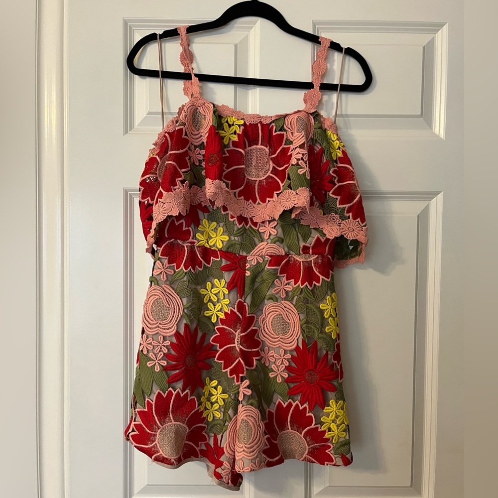 Alice + Olivia Anelle Romper